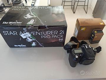 Nikon D90 mod + SkyWatcher Star Adventurer 2i