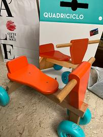 Quadriciclo in Legno - Citta del Sole