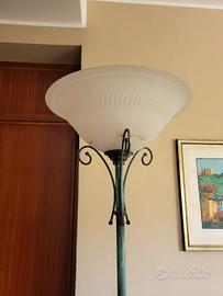 Piantana ferro battuto