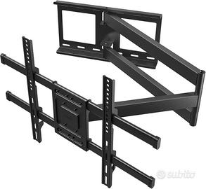 SUPPORTO TV A PARETE PER TV 32"/65" max 60 Kg
