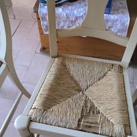 Sedie con seduta in paglia
