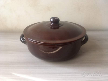 Pentola Casseruola in terra cotta Piral