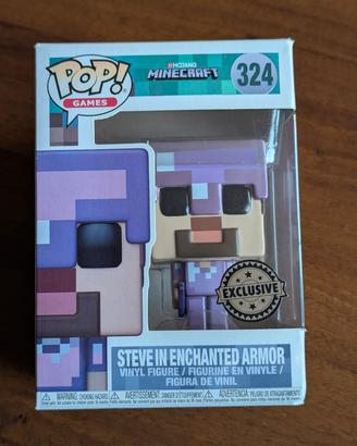 Funko Pop! Minecraft – Steve in Enchanted Armor