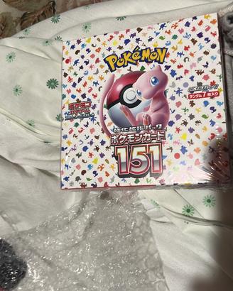 Pokemon box 151 anno 2023 nuovo sigillato