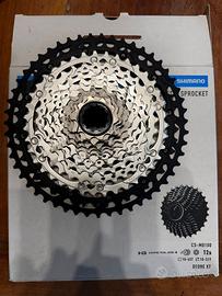 Pacco pignoni Shimano deore XT M8100 12V 10-51