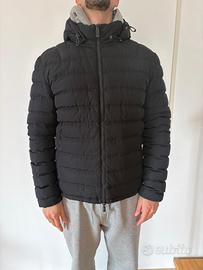 Piumino uomo nero con cappuccio Ciesse Piumini XL