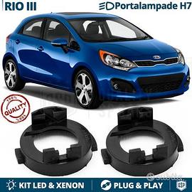 ADATTATORI Montaggio KIT LED H7 per Kia Rio III
