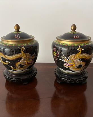 Coppia vasi cinesi originali