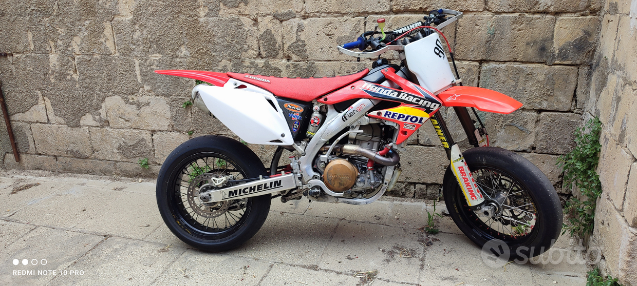 Honda Motor Honda Crf 450 Motard Targata Usata Honda Moto Enduro