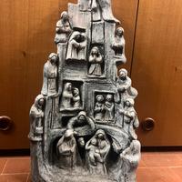 Presepe Rossicone di design