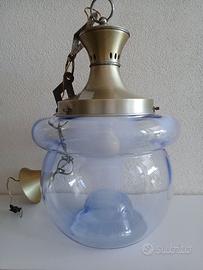 Lampadario Lampada Sospensione in Vetro di Murano