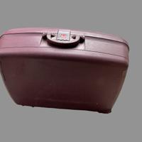 Valigia rigida Delsey vintage bordeaux