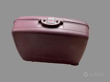 Valigia rigida Delsey vintage bordeaux