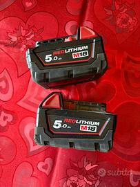 Milwaukee 2 batterie da 5.0 ah