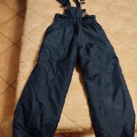 pantaloni da sci unisex 9 anni