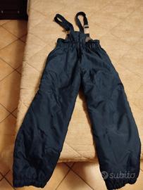 pantaloni da sci unisex 9 anni