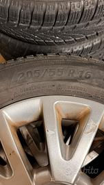 Set gomme 4 stagioni  stato 70% battistrada