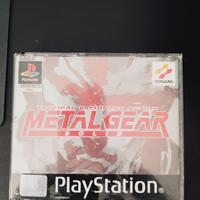Metal Gear solid con demo di silent Hill per ps1