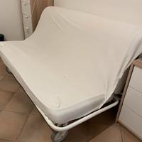 Divano letto futon Ikea con materasso artigianale