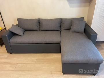 Divanoletto con sceslong tre posti