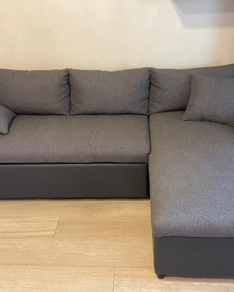 Divanoletto con sceslong tre posti