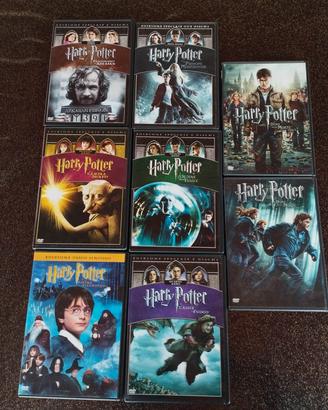 Harry Potter - La Saga Completa (8 Film) in DVD - 