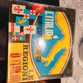 Gioco vintage fine  Rompicapo le Regioni d'Italia