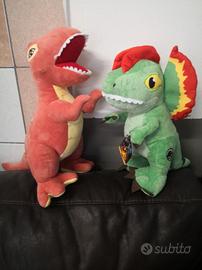 dinosauri peluche Jurassic World