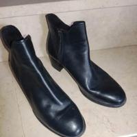 stivaletti donna pelle nera n. 41