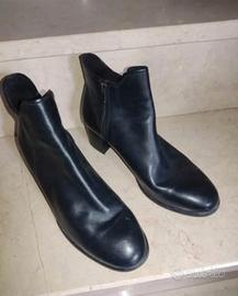 stivaletti donna pelle nera n. 41