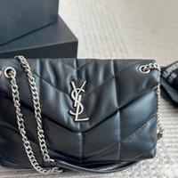 Borsa grande da ascella YSL Loulou Puffer