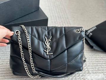 Borsa grande da ascella YSL Loulou Puffer