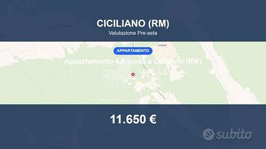 Immobile in asta di 105 m² a Ciciliano