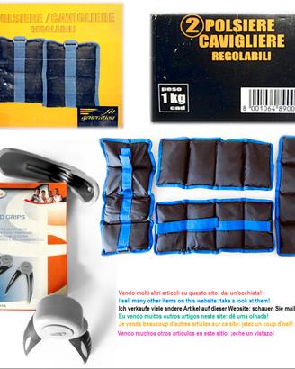 4 Cavigliere 1 kg/cad & 2 Hand Grips
