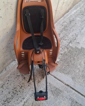 Seggiolino posteriore bici bambino con attacco