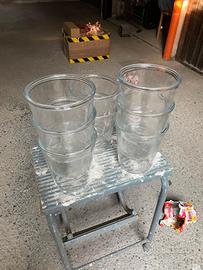 Vasi di vetro 16,5 x 14 cm