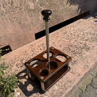 Porta condimenti in legno