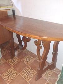 consolle da muro stile arte povera 