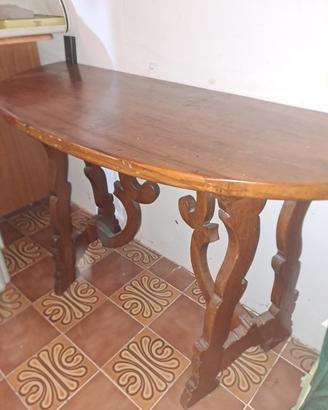 consolle da muro stile arte povera 