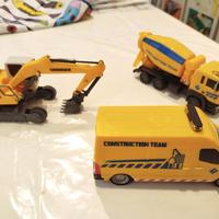 Set mezzi da costruzione giocattolo