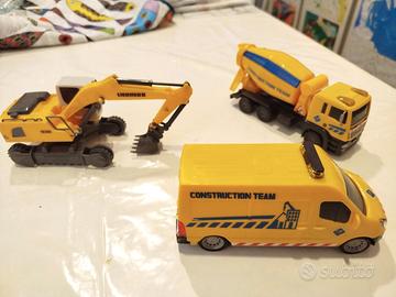 Set mezzi da costruzione giocattolo