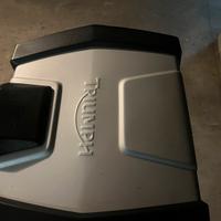Bauletto originale triumph + telaio portaborse