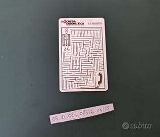 Scheda Telefonica "Il Labirinto" G 1297 Nuova RARA
