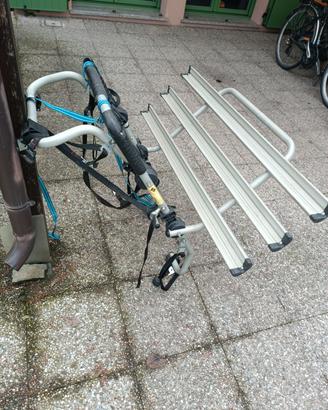  portabici posteriore universale per 3 bici 