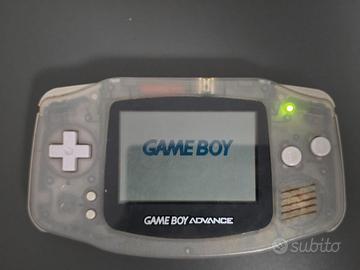 Nintendo game boy Advance clear blue