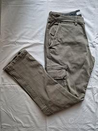 Pantalone cargo verde uomo Celio