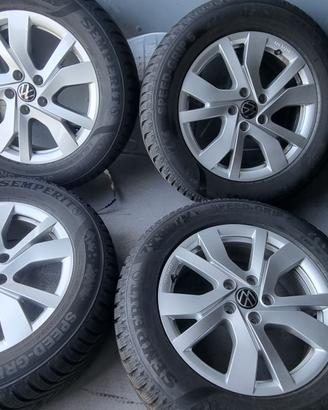 Cerchi VW Tiguan con Gomme Invernali da 17