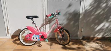Bicicletta Bimba Decathlon 14" 