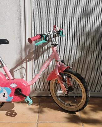 Bicicletta Bimba Decathlon 14" 