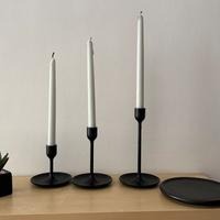 Set di soprammobili per casa colore NERO